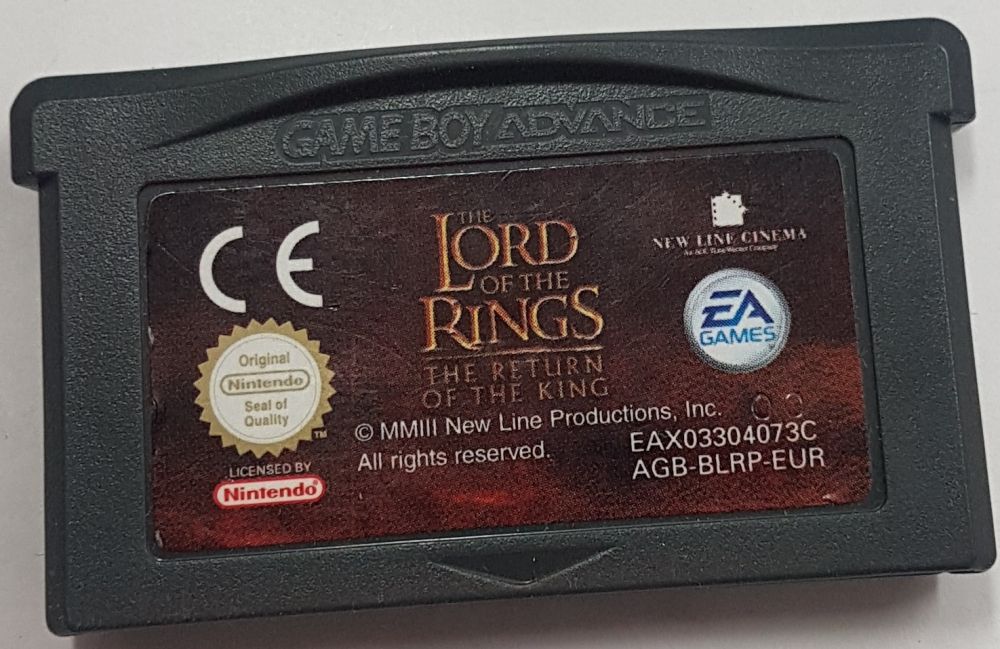 GBA Lord of the rings return of the king