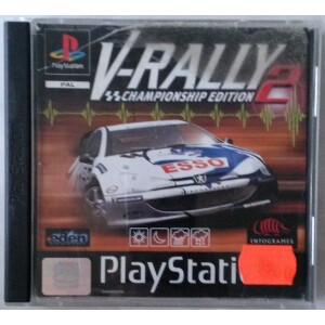 PS1 V-Rally 2 (utan försättsblad)