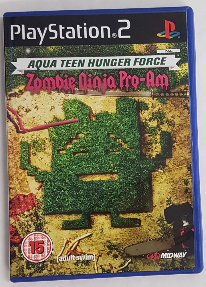 PS2 Aqua Teen Hunger Force - Zombie Ninja Pro-am