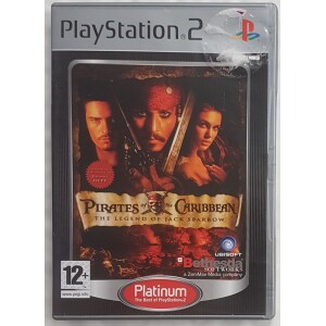 PS2 Pirates of Caribbean the legend of Jack sparrow platinum