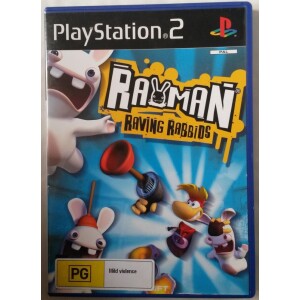 PS2 Rayman Raving Rabbids