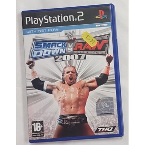 PS2 WWE Smackdown vs. Raw 2007