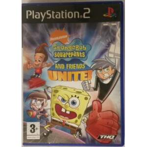 PS2 Spongebob and friends Unite (utan bok)