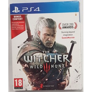 PS4 The Witcher 3 - Wild Hunt (i pappfodral) (BEG)