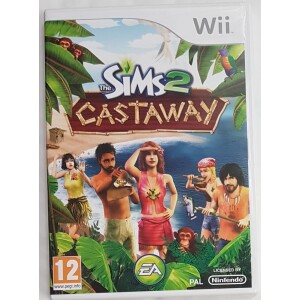 Wii The Sims 2 Castaway (svensk manual)