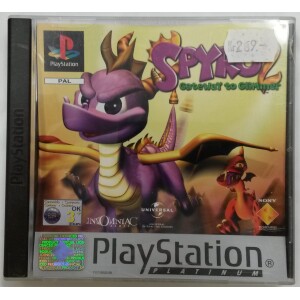 PS1 Spyro 2 Gateway to Glimmer platinum