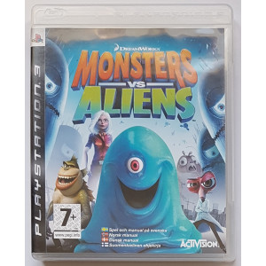 PS3 Monsters vs Aliens