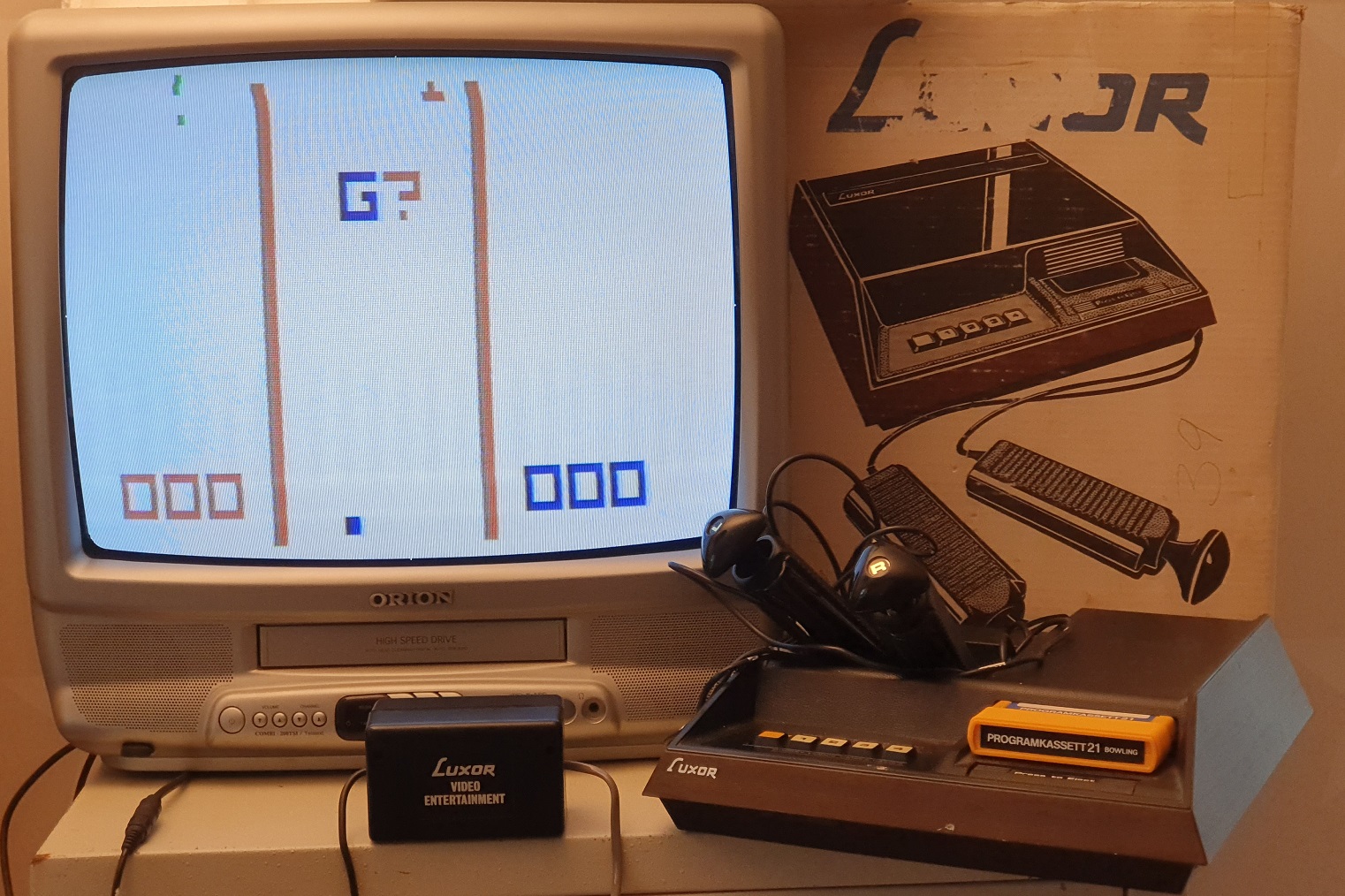 LUXOR Tv-spel med 4 st Videocart (i kartong) - Bild 3