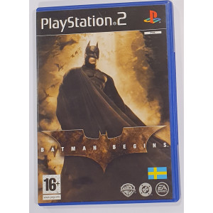 PS2 Batman Begins (trasig manual)