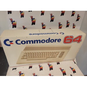 Commodore 64 (Med A/V kabel & strömsladd) i kartong