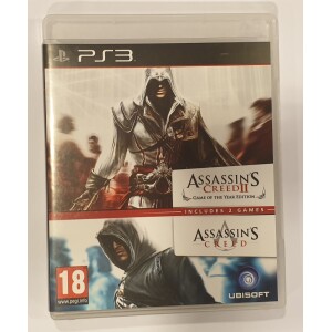 PS3 Assassins Creed 1 + 2 GOTY