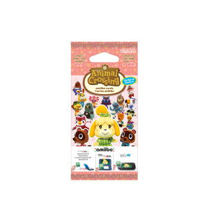 Amiibo Kort / Card - Animal Crossing - Series 4 - 3-pack (Nytt)