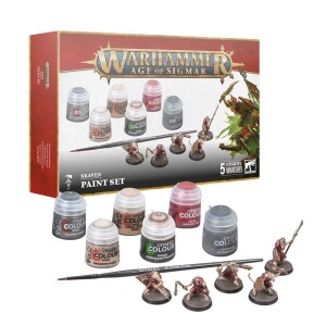 WH - Age of Sigmar - Skaven Paint Set (Ny)