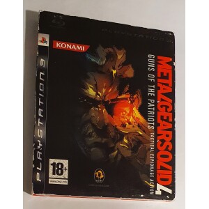 PS3 Metal Gear Solid 4 (i pappfodral)