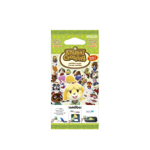 Amiibo Kort / Card - Animal Crossing - Series 1 - 3-pack (Nytt)