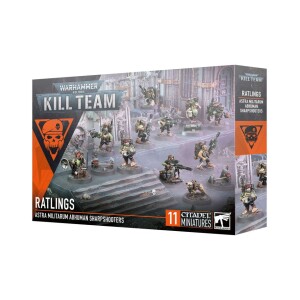 WH - Kill Team Astra Militarum Abhuman Sharpshooters Ratlings (Ny)