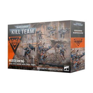WH Kill Team Chaos Space Marine Aerial Shock Troops Murderwing (Ny)