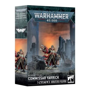 WH 40K - Astra Militarum Commissar Yarrick (Nytt)