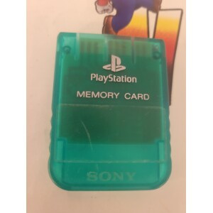 PS1 Minneskort original Turkos