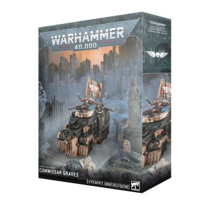 WH 40K - Astra Militarum Comissar Graves (Ny)
