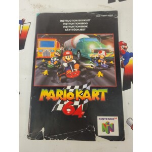N64 Manual Mario Kart 64