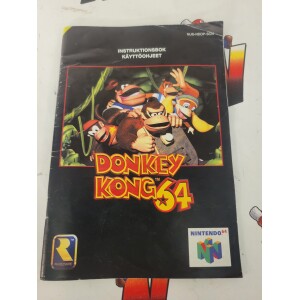 N64 Manual Donkey Kong 64