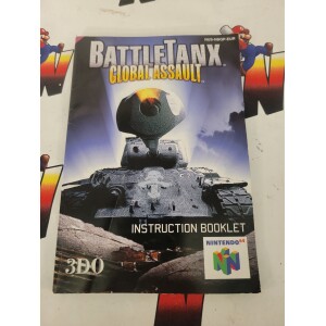 N64 Manual Battletanx global assault