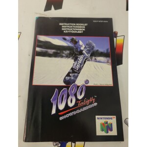 N64 Manual - 1080 Snowboarding