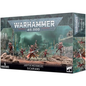 WH 40K Adeptus Mechanicus Sicarians (Nytt)