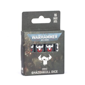 WH 40K - Orks Ghazghkull Dice (Nytt)
