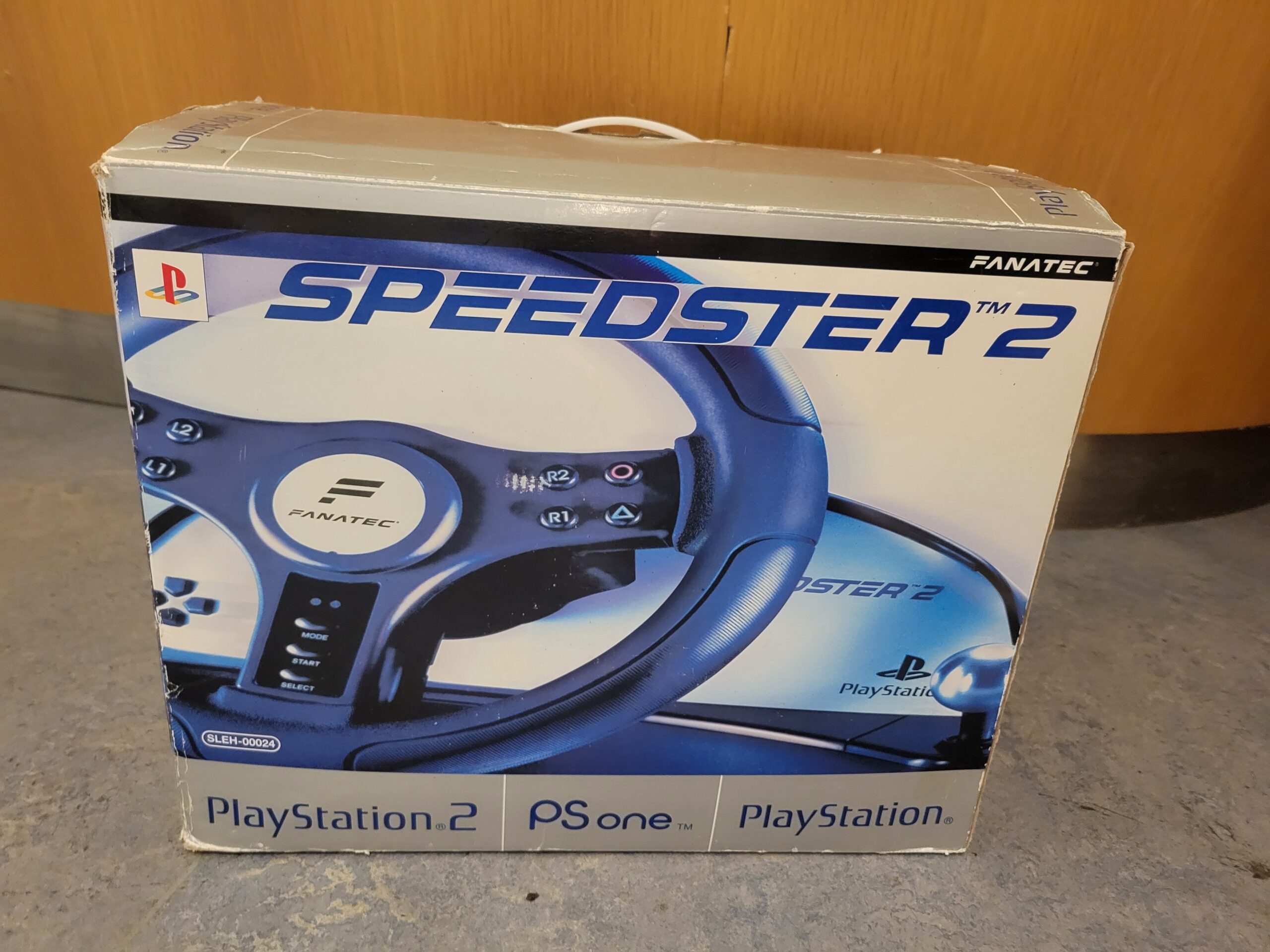 Ps2 Raket PS2 Ratt med Pedaler - Nostalgibutiken