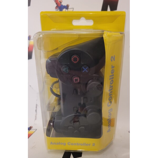 PS2 Handkontroll Dualshock 2 (Repro) - Nostalgibutiken