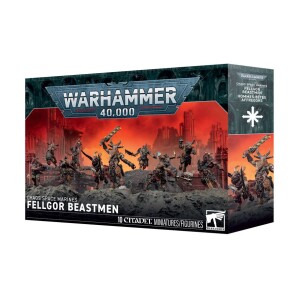 WH - 40K Chaos Space Marines Fellgor Beastmen (Ny)