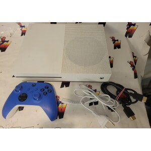 XBOX ONE S med Blå Handkontroll (BEG)