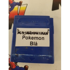 GB Pokemon Blå (utan etikett)