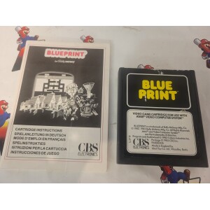 ATARI Blue Print (Spel + Manual)