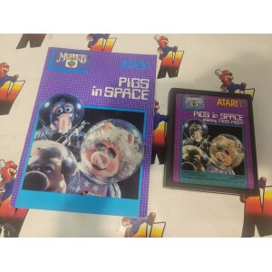 ATARI Pigs in space (Spel + Manual)