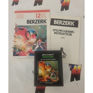 ATARI Berzerk (Spel + Manual)
