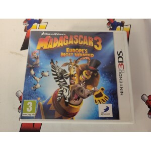 3DS Madagascar 3 Europe's Most Wanted