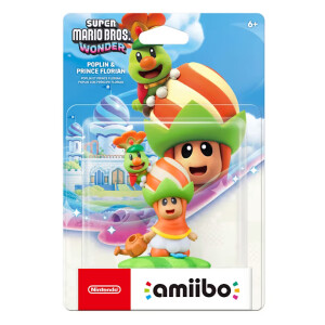 Amiibo – Super Mario Bros Wonder - Poplin & Prince Florian (Nytt)