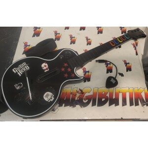 Ps3 Gitarr med sändare (svart)