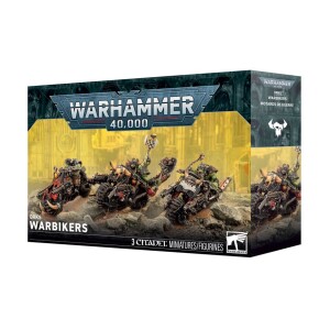 WH 40K Orks Warbikers (Nytt)