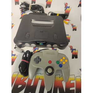 Nintendo 64 (Med Handkontroll med spak i Gamecube stil)
