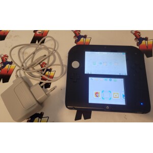 Nintendo 2DS med Laddare