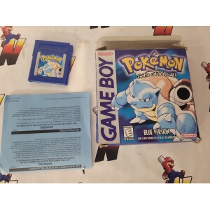 GB Pokemon Blå (Med box)