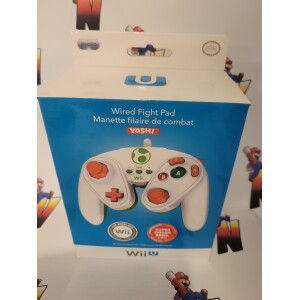 Wii-U Wired Fight Pad Yoshi (Nytt)