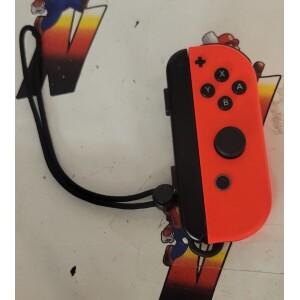 Switch – JoyCon Höger Röd med Strap Original (BEG)
