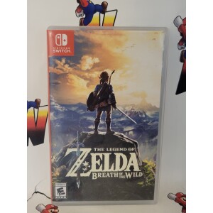 Switch - Zelda Breath of the Wild (BEG) ESRB Amerikansk
