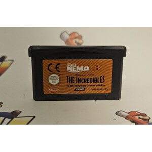 GBA Finding Nemo + The Incredibles