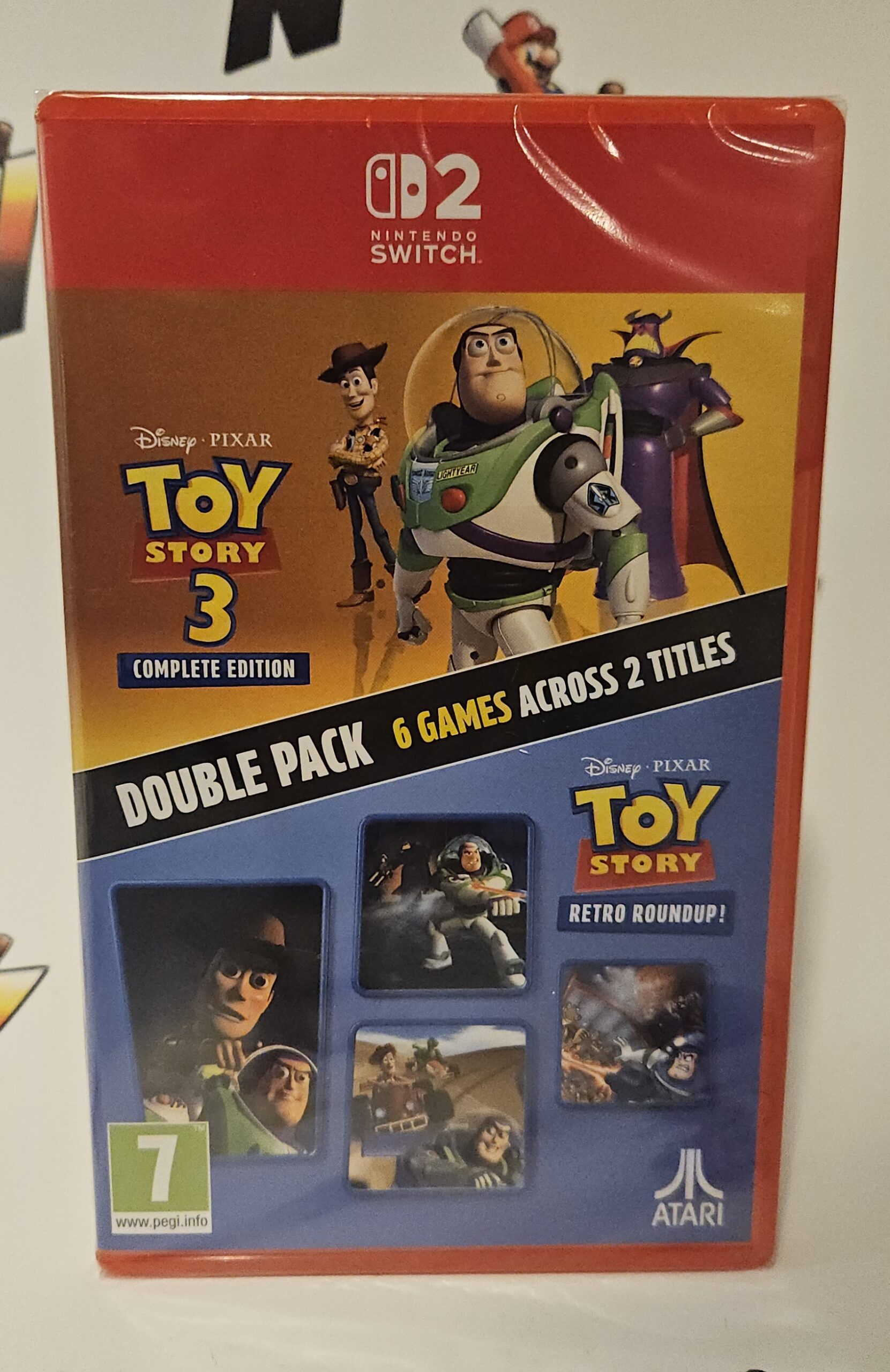 Switch 2 - Toy Story: Retro Roundup! + Toy Story 3 Complete Edition Double Pack (Nytt)